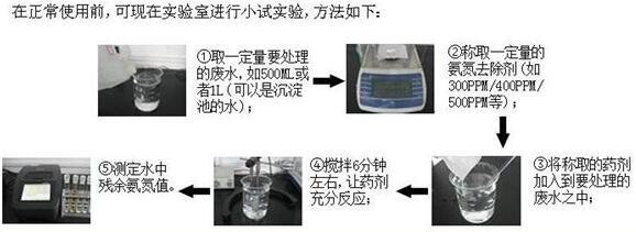 印染廢水處理劑的使用方法